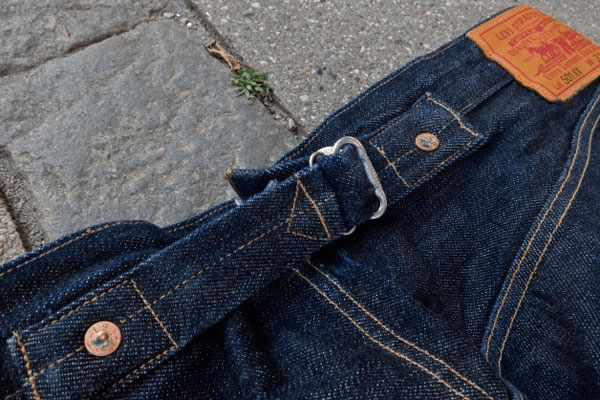 История джинсов: back cinch